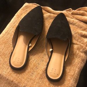 A New Day Black Mule slides size 8.5